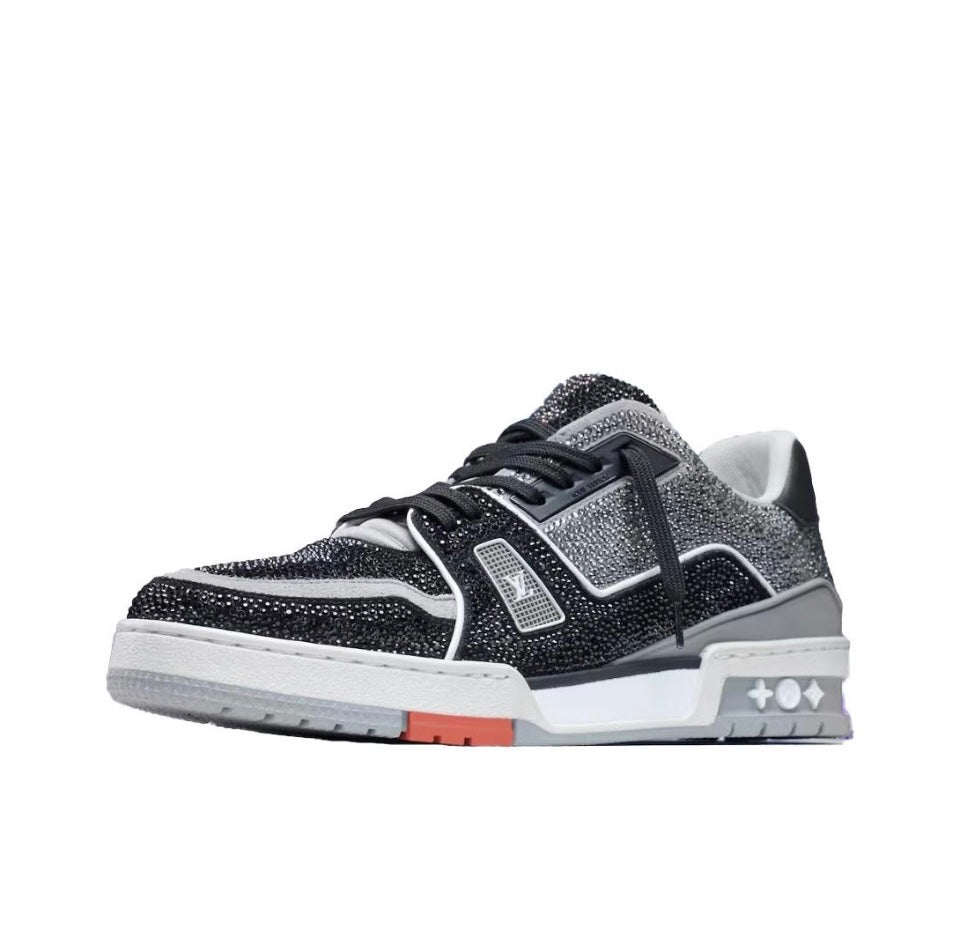 [LOUIS VUITTON] LV Classic Trendy Shoes! Made of imported genuine leather, water-dyed cowhide