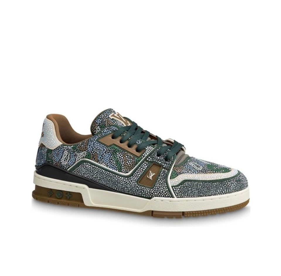 [LOUIS VUITTON] LV Classic Trendy Shoes! Made of imported genuine leather, water-dyed cowhide