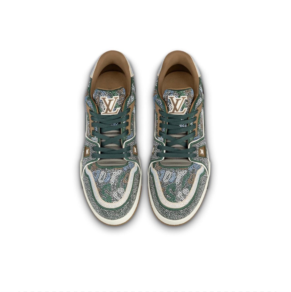[LOUIS VUITTON] LV Classic Trendy Shoes! Made of imported genuine leather, water-dyed cowhide
