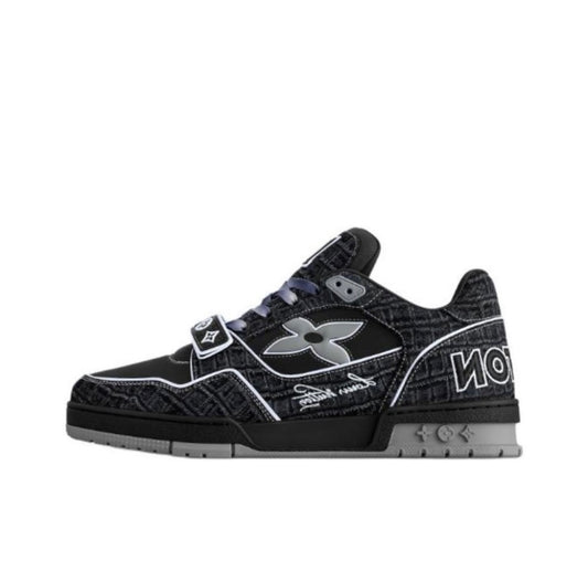 [LOUIS VUITTON] LV Classic Trendy Shoes! Made of imported genuine leather, water-dyed cowhide