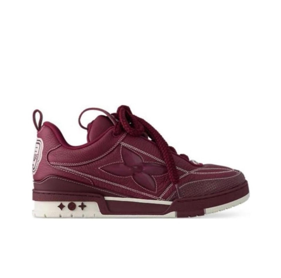 [LOUIS VUITTON] LV Classic Trendy Shoes! Made of imported genuine leather, water-dyed cowhide
