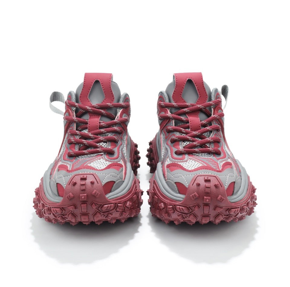 FERNANDA FRANKLN light luxury tire bottom low top daddy shoes. Made of imported genuine