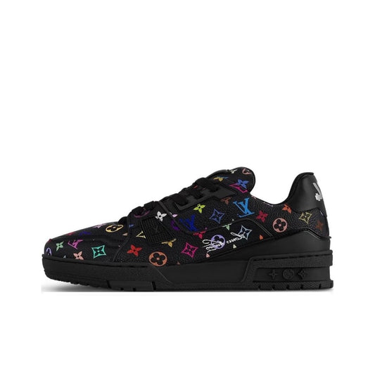 [LOUIS VUITTON] LV Classic Trendy Shoes! Made of imported genuine leather, water-dyed cowhide