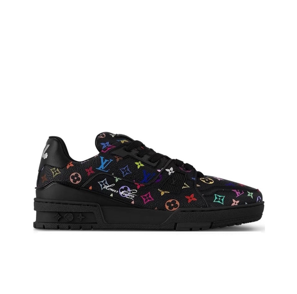 [LOUIS VUITTON] LV Classic Trendy Shoes! Made of imported genuine leather, water-dyed cowhide