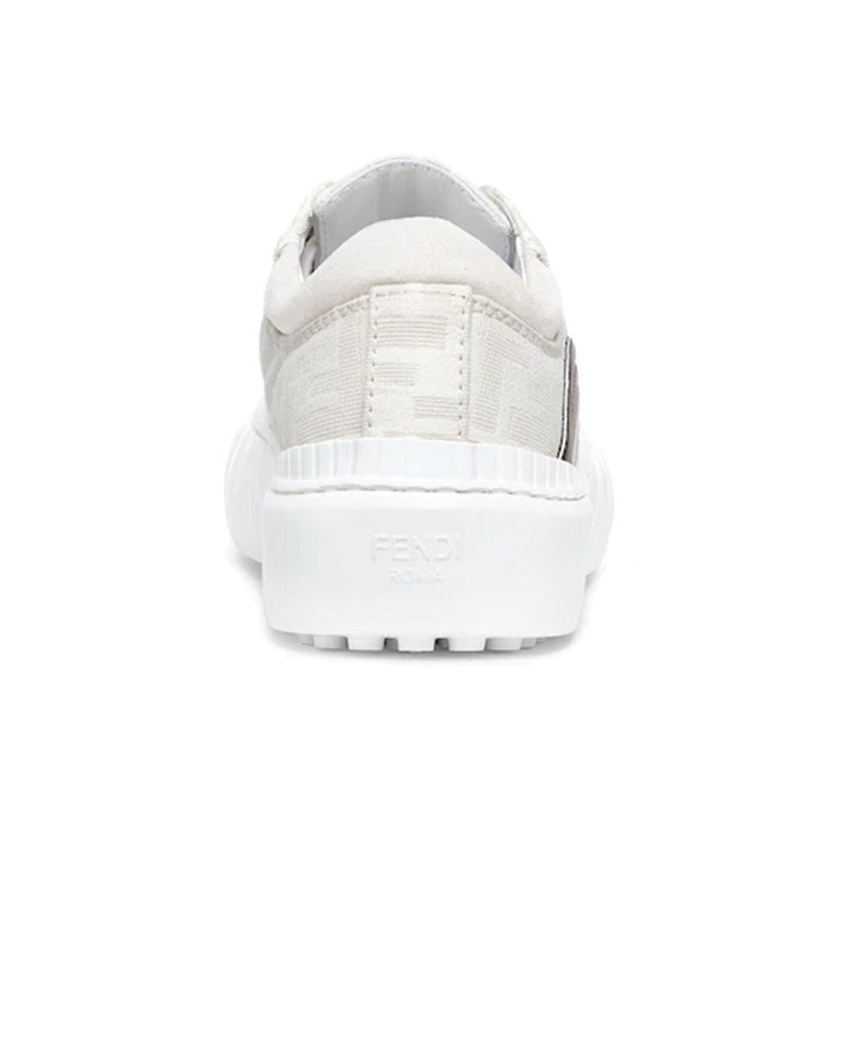Fendi Force leather printed shock absorption anti-slip wear low top life casual shoes Size: 36-45
