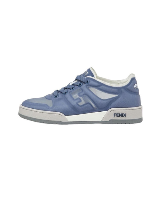 FENDI Match calfskin round toe lace-up platform low top sneakers Size: 36-45