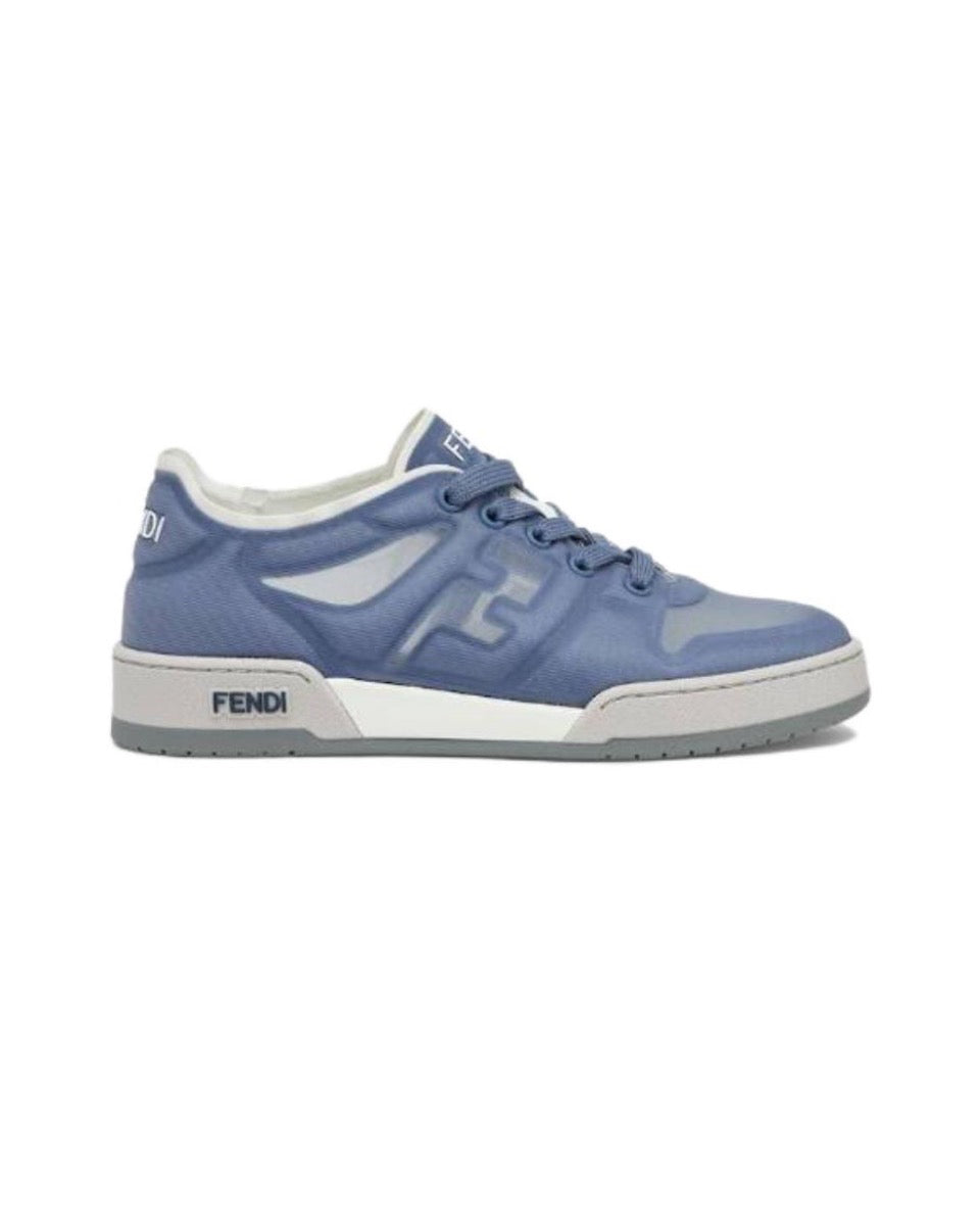 FENDI Match calfskin round toe lace-up platform low top sneakers Size: 36-45