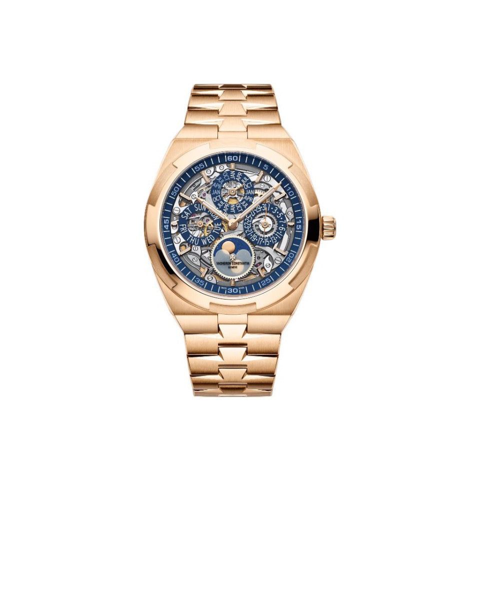 VACHERON CONSTANTIN OVERSEAS series automatic mechanical movement can replace the strap men's Swiss watch hollow dial