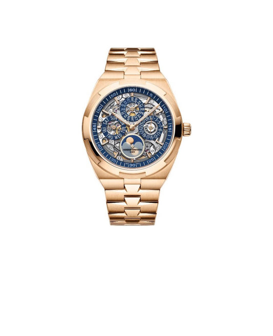 VACHERON CONSTANTIN OVERSEAS series automatic mechanical movement can replace the strap men's Swiss watch hollow dial